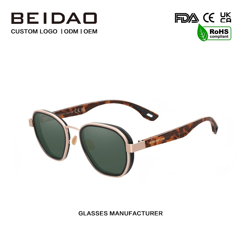 Klasické reflexné hliníkové polarizačné okuliare