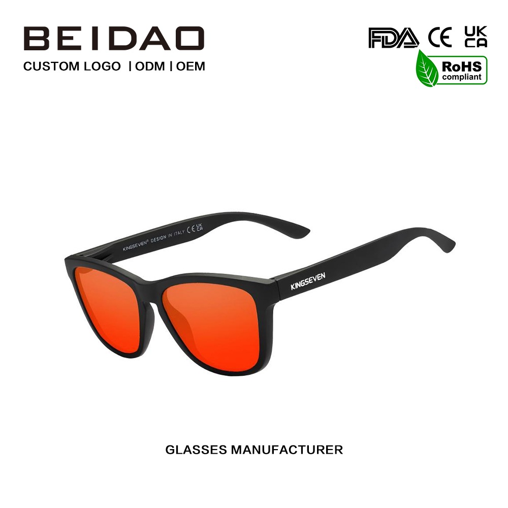 Klasické štvorcové TR90 polarizačné slnečné okuliare