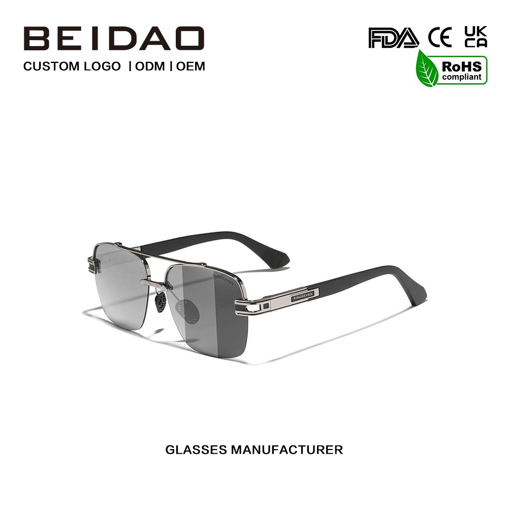 Farebné UV400 retro polarizačné slnečné okuliare